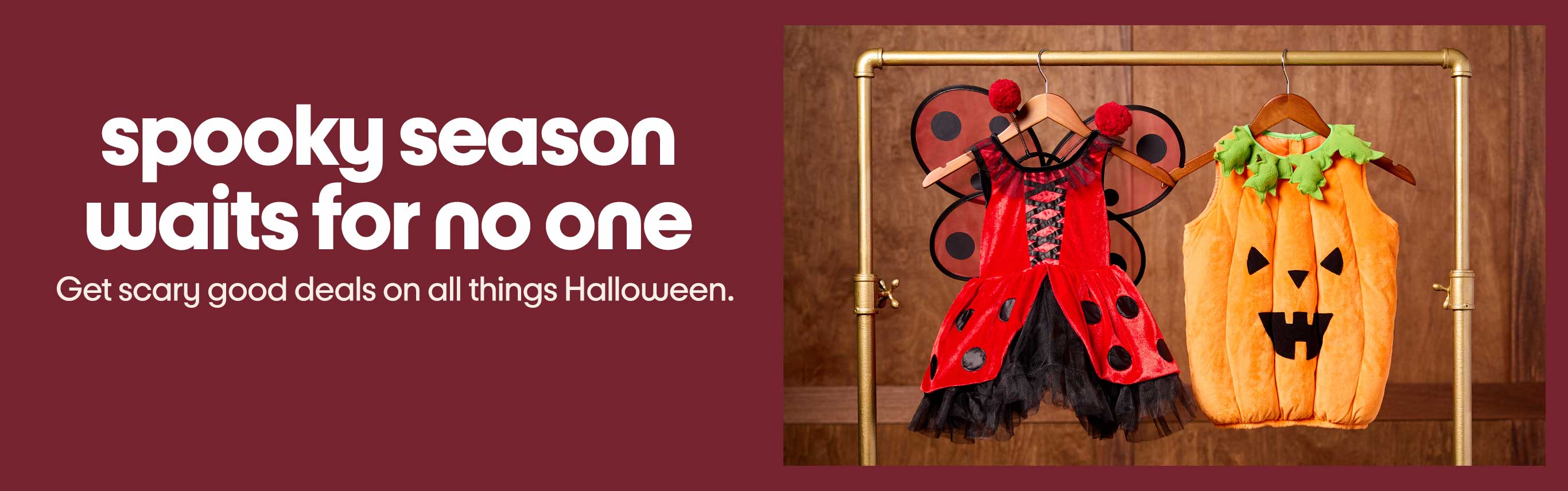 Spooky season waits for no one. Get scary good deals on all things Halloween.