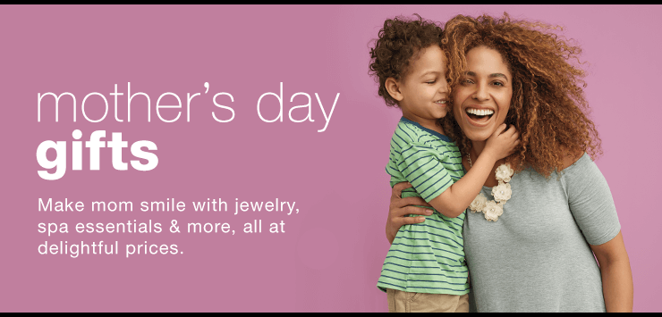 mother's day gifts. make her smile with chic handbags, beautiful jewelry, gift cards & more.