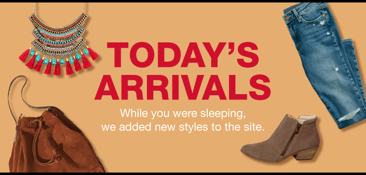 Today’s Arrivals: New styles added to the site overnight! You haven’t seen these yet.