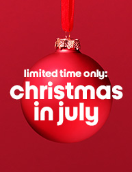 Limited time only: Christmas in July
