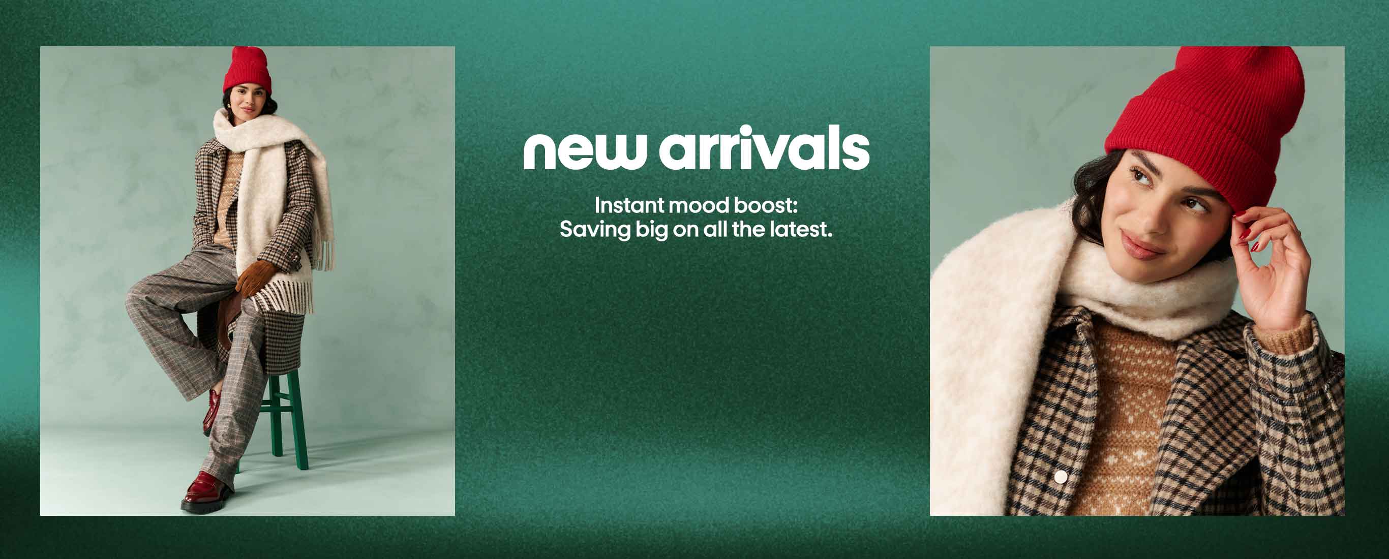 new arrivals. Instant mood boost: Saving big on all the latest.