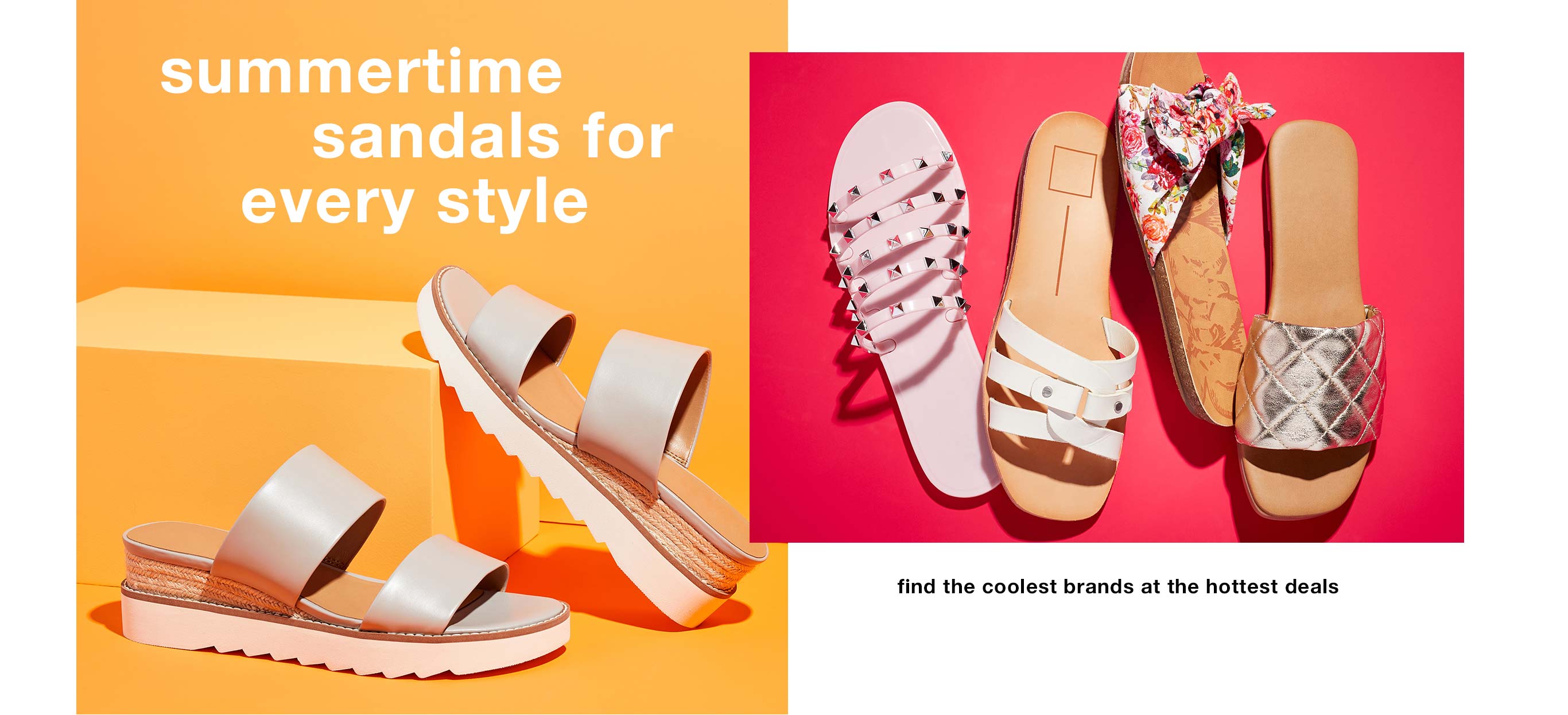 Summertime Sandals for Every Style: Find the Coolest Brands at the Hottest Deals