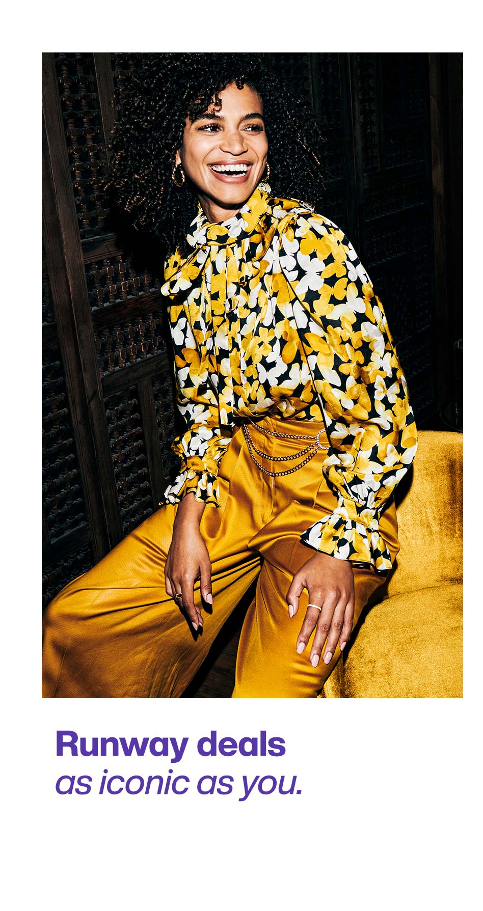 Runway deals as iconic as you.