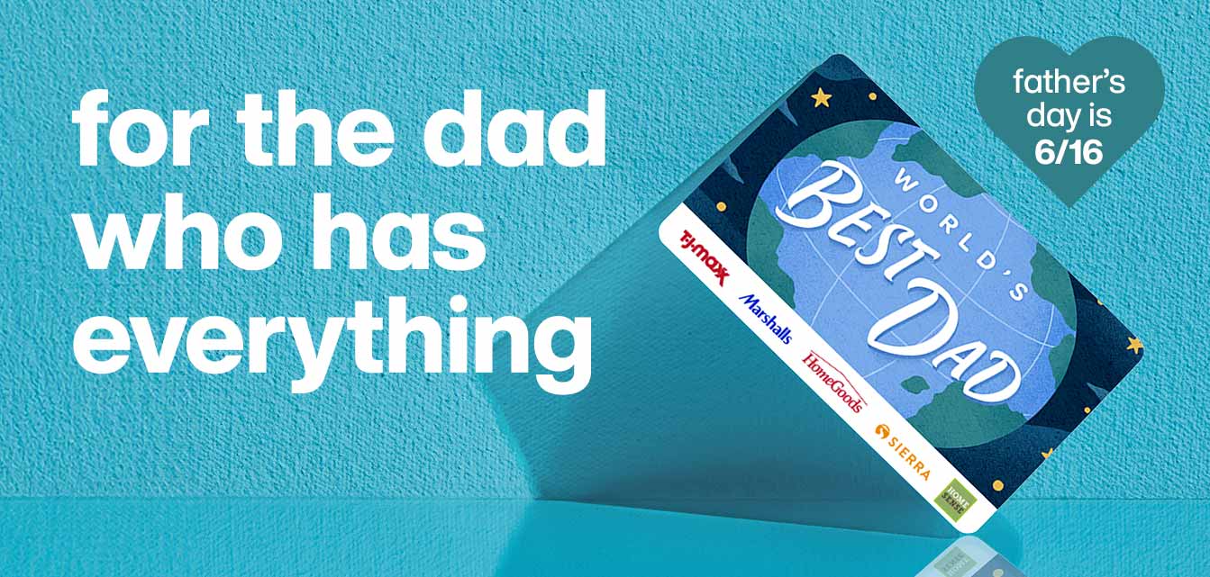 for the dad who has everything, shop gift cards.
