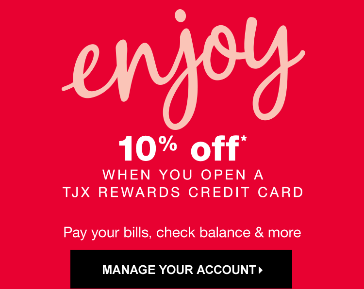 TJX Rewards® Credit Card - T.J.Maxx